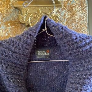 Royal Robbins purple sweater